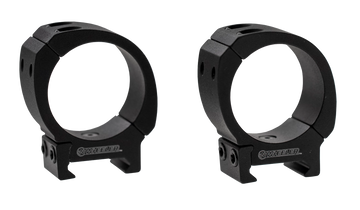 Wheeler Sporter Scope Rings 34mm Medium Black Bi-Weaver