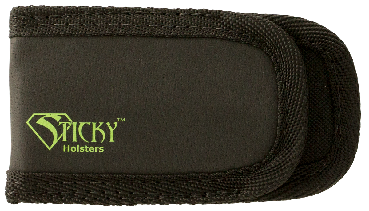 Sticky Holsters SMP Super Mag Pouch IWB Black/Green Latex Free Rubber Pocket