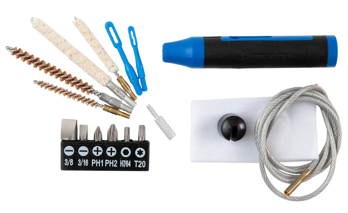 DAC GunMaster Universal Rifle Cleaning Kit 17-Piece - 17/22 Cal