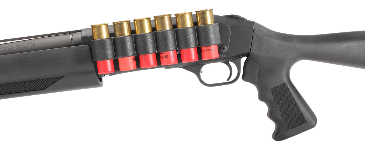 TacStar 1081212 Slimline SideSaddle 12 Gauge 6-Rd Shotshell Carrier - Mossberg 930