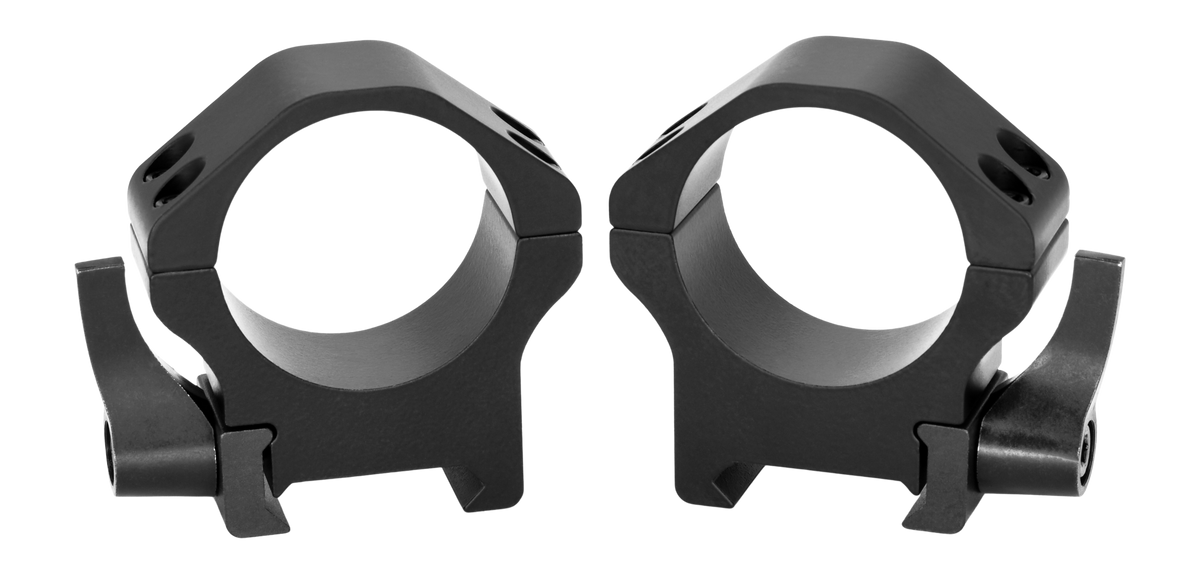 Warne 501LM Maxima 1" QD Medium Matte Steel Scope Rings
