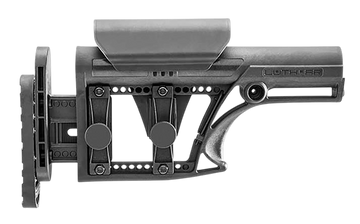 Luth-AR MBA-1 Buttstock AR-15/AR-10 Black 10.50" OAL Ambidextrous