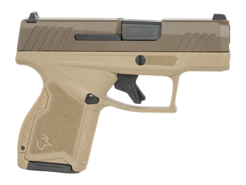 Taurus GX4 Micro-Compact 9mm Luger 3.06" 11+1 Semi-Auto Pistol - Black DLC Slide / Stainless Frame