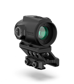 Swampfox Optics Raider Micro Prism 1x 20mm Tube 6 MOA Green Dot Red Laser