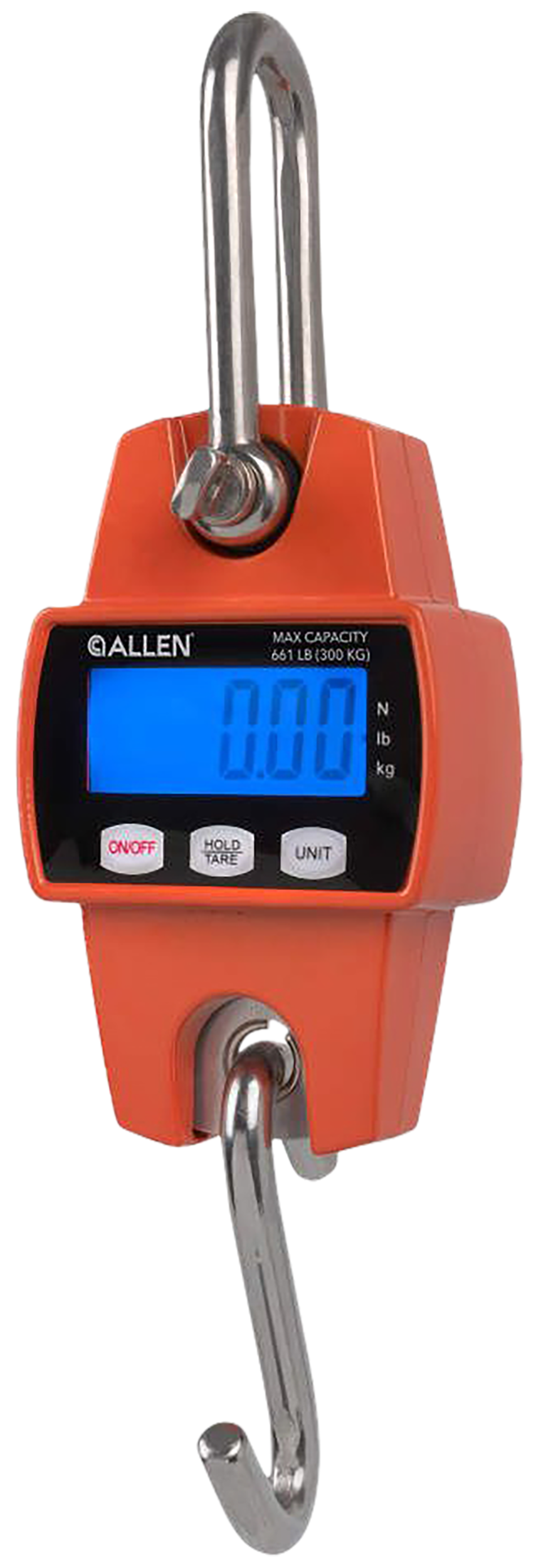 Allen 7253 Digital Game Scale 661 lb/300 kg Orange