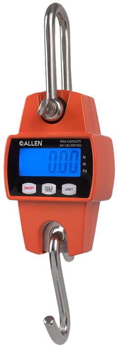 Allen 7253 Digital Game Scale 661 lb/300 kg Orange