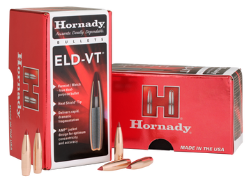 Hornady ELD-VT .257 95gr Polymer Tip Rifle Bullets - 100/Box