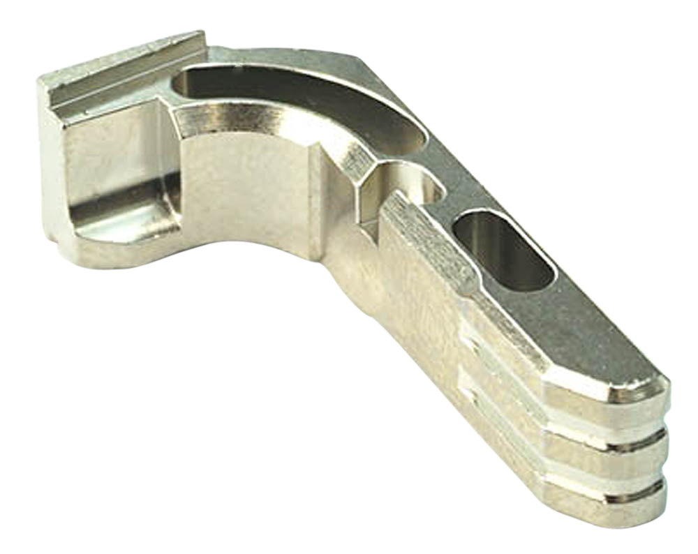 Cross Armory CRGMCSV Extended Magazine Catch Glock Gen 1-3 / P80 Silver Anodized Aluminum