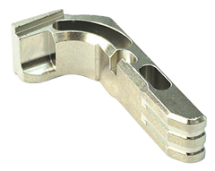 Cross Armory CRGMCSV Extended Magazine Catch Glock Gen 1-3 / P80 Silver Anodized Aluminum