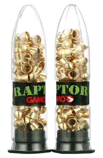 Gamo PBA Raptor .22 9.9gr Non-Lead Alloy Semi-Pointed Airgun Pellets - 50/Pkg