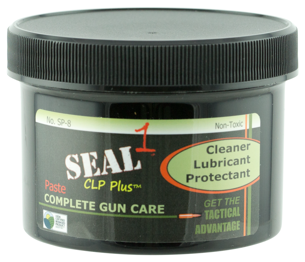 Seal 1 SP8 CLP Plus Paste 8 oz Jar - Firearm Cleaner/Lubricant/Protectant