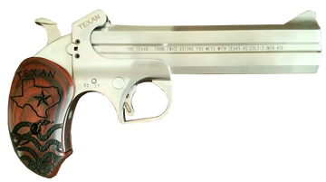 Bond Arms Texan Original 45 Colt / 410 Gauge 6" 2-Rd Derringer - Extended Rosewood