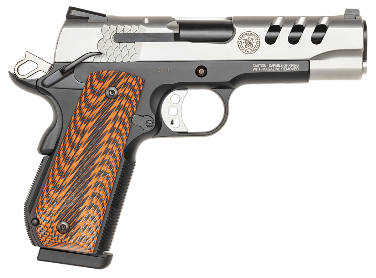 Smith & Wesson Performance Center SW1911 .45 ACP 4.25" 8+1 Semi-Auto Pistol
