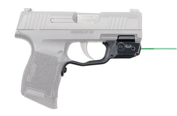 Crimson Trace LG-422G Laserguard Green Laser Sight for Sig Sauer P365/P365XL/P365SAS - Black Polymer