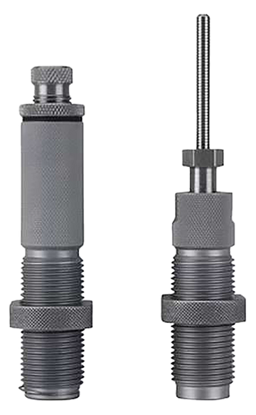 Hornady Custom Grade Series III 2-Die Set 8.5x55mm .338 - Full-Length Sizing & Seater Dies