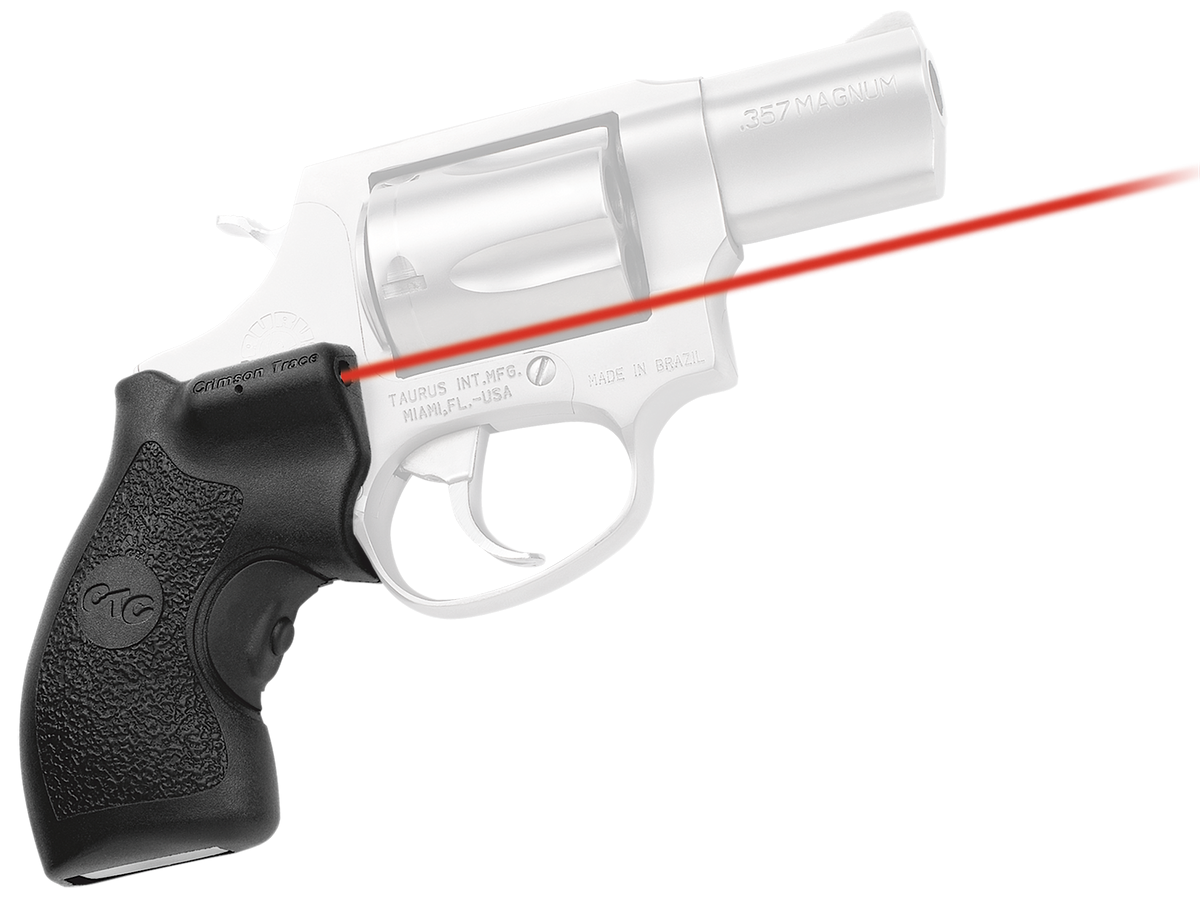 Crimson Trace LG-185 Lasergrips Taurus Small Frame Red Laser Black Polymer