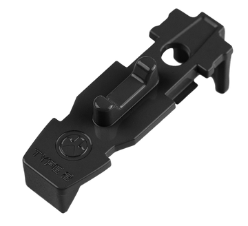 Magpul Tactile Lock-Plate Type 2 1/8" Double Ridge Polymer for PMAG AR/M4 GEN M3 Floor Plates - 5 Pack