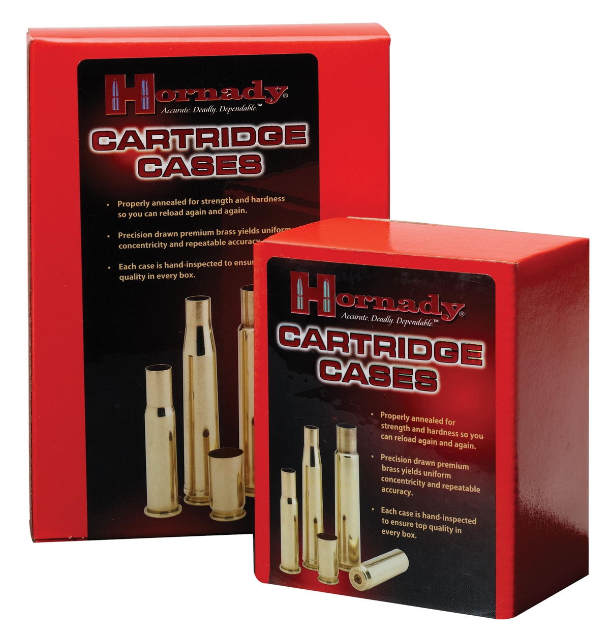 Hornady Unprimed Cases 35 Whelen 50/Box Rifle Brass