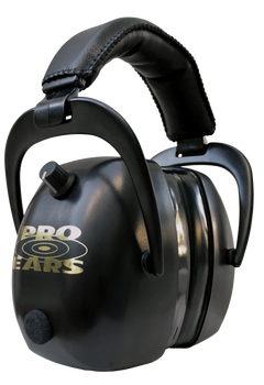 Pro Ears Gold II 30 Electronic Muff 30 dB Over the Head Black/Gold