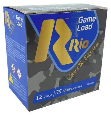Rio Ammunition Game Load High Velocity 12 Gauge 2.75" 1-1/4 oz #7.5 Shot 25 Rd - Box or Case