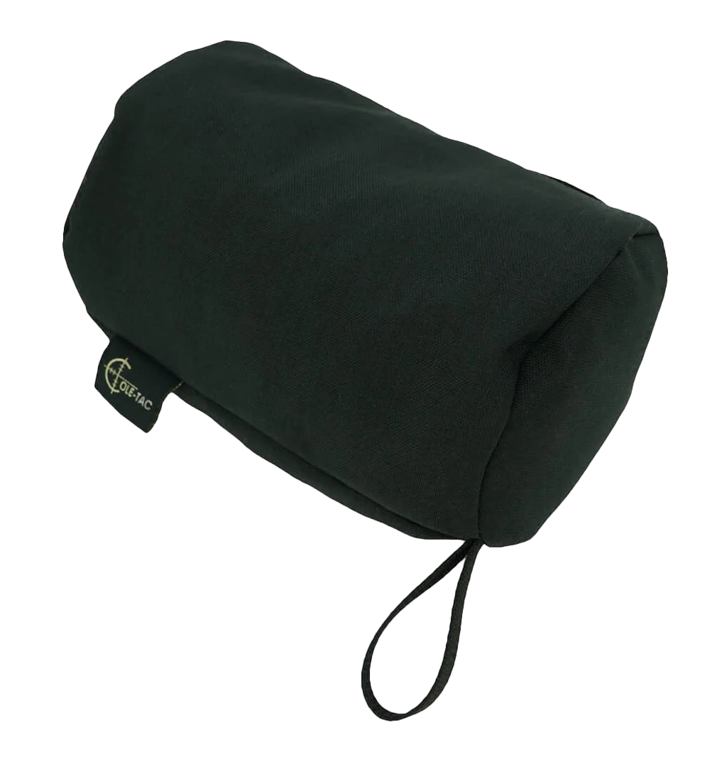 Cole-TAC Woobie Bag Rifle Prefilled Black Rear Bag - 500D