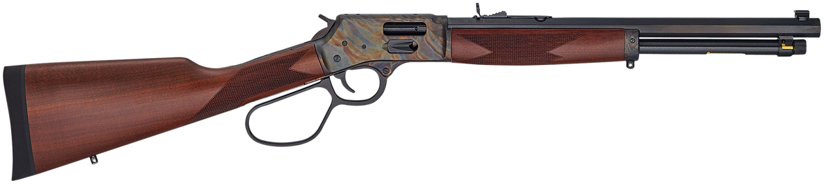 Henry H012GCRCC Big Boy Carbine Side Gate 45 Colt 7+1 16.5" Lever-Action Rifle - Color Case Hardened