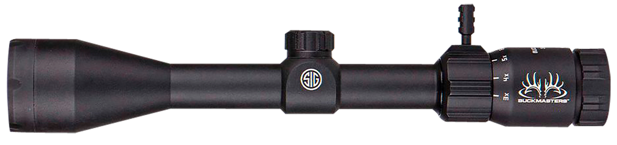Sig Sauer Electro-Optics Buckmasters 3-12x44mm 1" Tube BDC Reticle Riflescope - Black Anodized