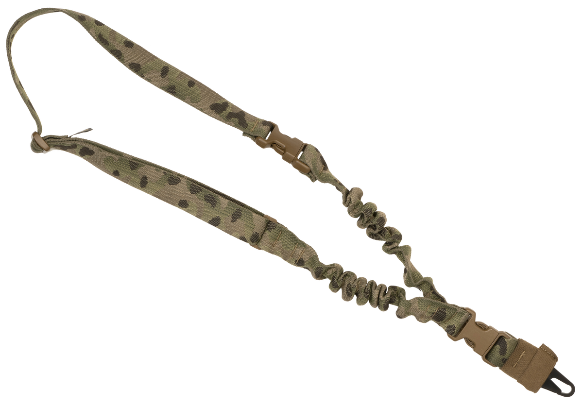 Tacshield Shock Sling MultiCam Single Point Double Bungee 1.25" Rifle/Shotgun