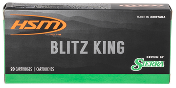 HSM Varmint 22-250 Rem 55gr Sierra BlitzKing 20 Rd - Box or Case