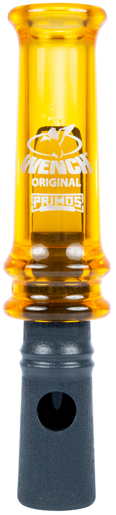 Primos 820 Wench Open Reed Duck Call Yellow Polycarbonate