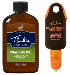 Tinks Power Scrape Dial-A-Dripper Combo Deer Attractant Mock Scrape Starter Scent 4 oz