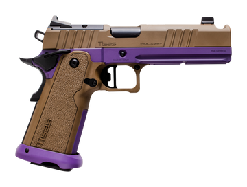 Tisas Arms Customs 1911 9mm Luger 5" 18+1 Optic Ready Carbon Steel SAO Pistol