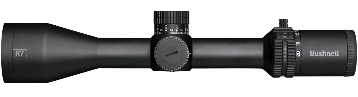 Bushnell R7 4-20x50mm ED FFP MRAD Illuminated Riflescope