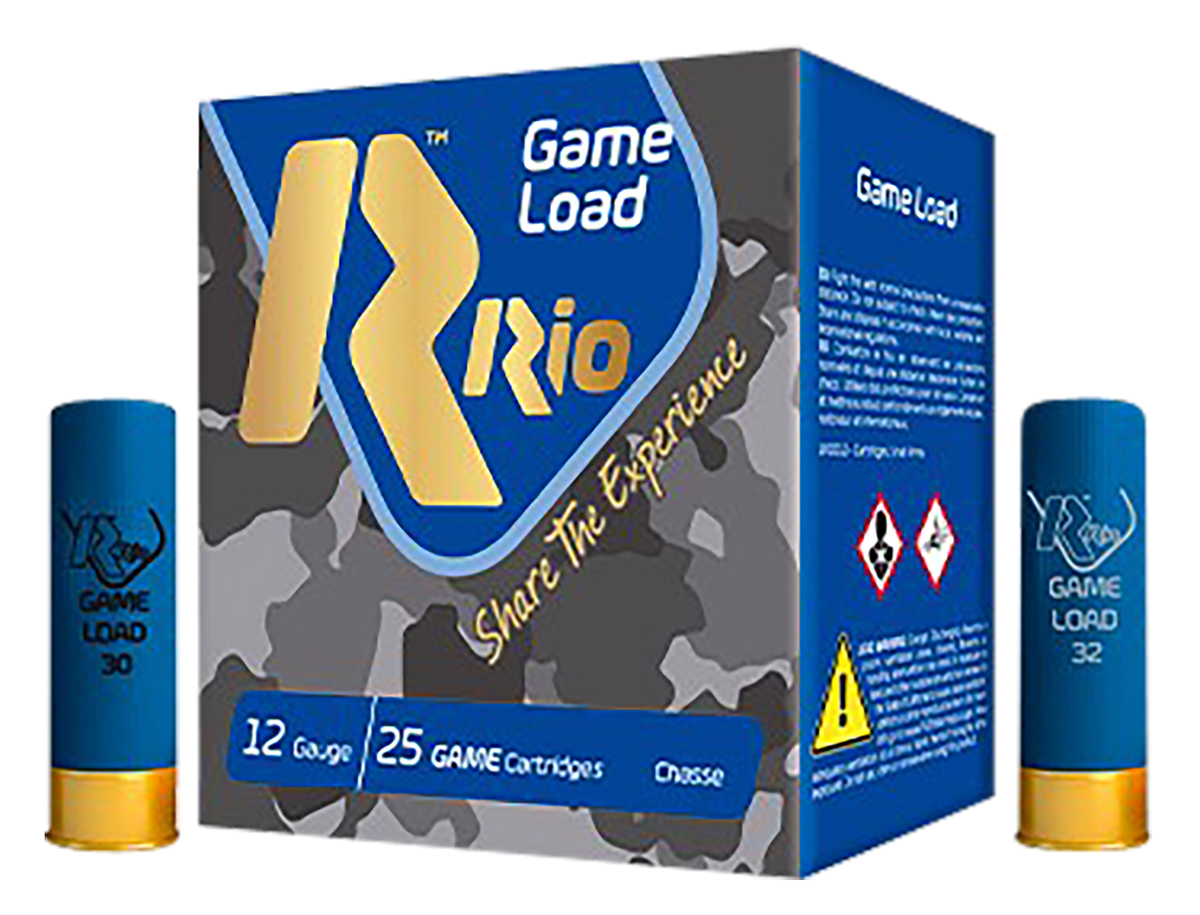Rio Ammunition Game Load 16 Gauge 2.75" 1-1/8 oz 6 Shot 25 Rd - Box or Case
