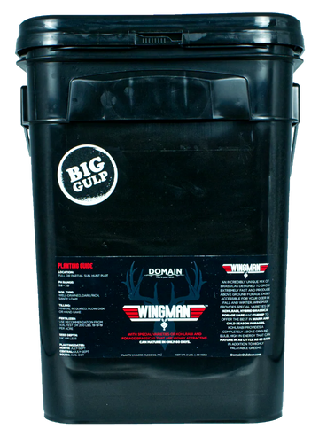 Domain Outdoor Wingman Food Plot Seed 2 lbs 1/4 Acre Brassica Deer Mix