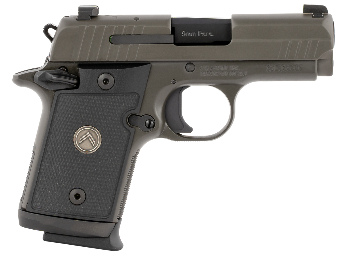 Sig Sauer P938 Legion Micro-Compact 9mm Luger 3" 7+1 Semi-Auto Pistol - MA Compliant
