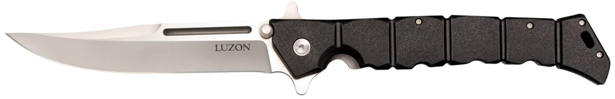 Cold Steel Luzon Large 6" Folding Plain 8Cr13MoV Black GFN Handle