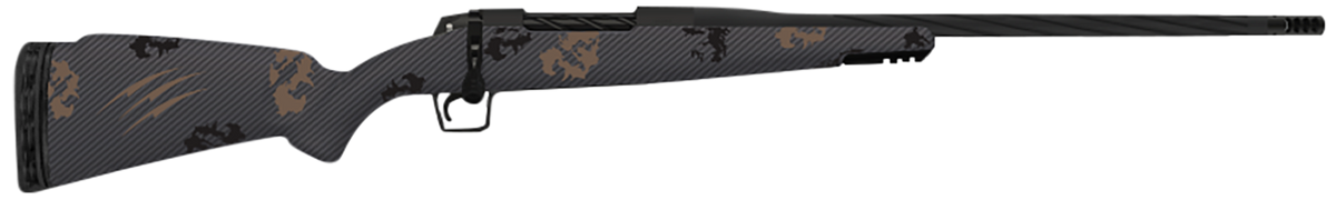 Fierce Firearms Twisted Rogue 300 PRC 22" 3+1 Bolt-Action Rifle - Trophy Camo Carbon Fiber Stock