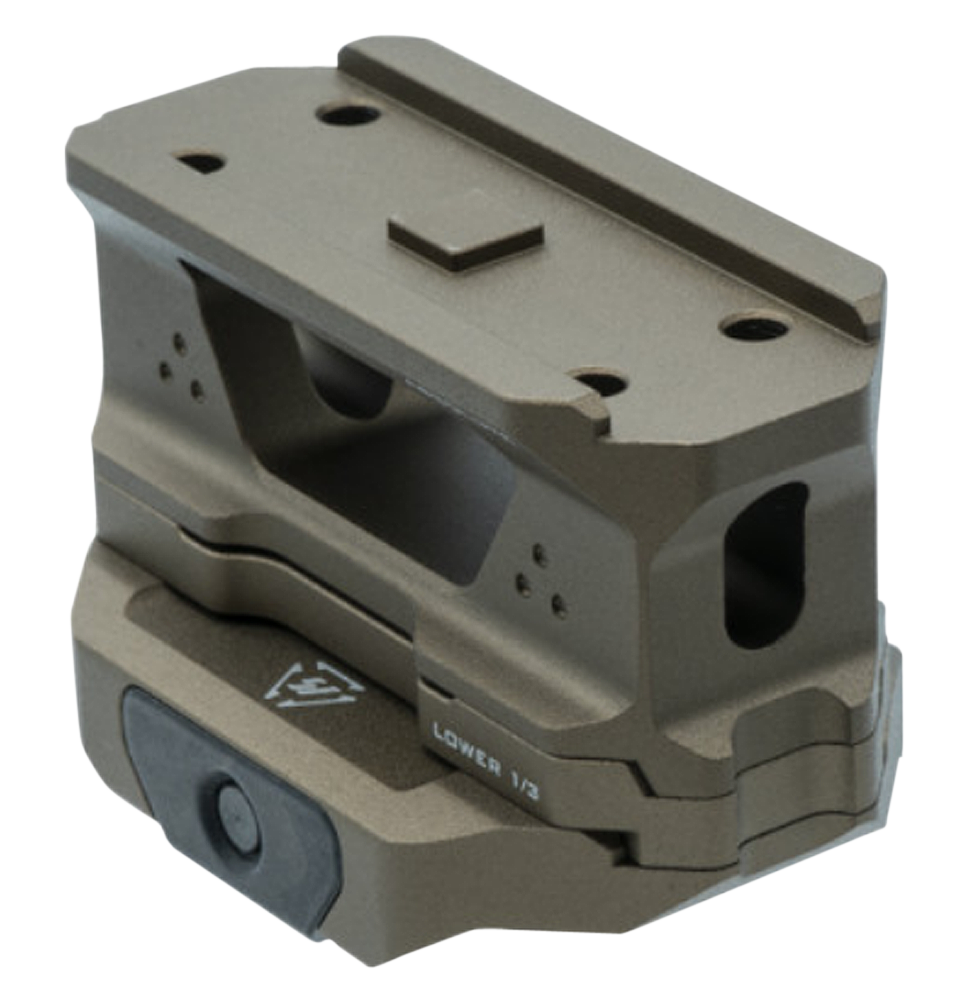 Strike Industries T1 Riser Mount FDE 0.93" Picatinny Optic Mount