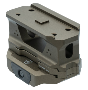 Strike Industries T1 Riser Mount FDE 0.93" Picatinny Optic Mount