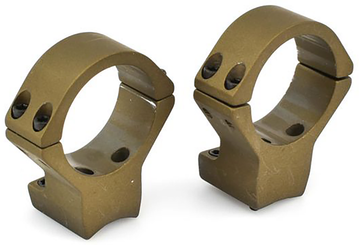 Talley HC850735 Scope Mount/Ring Combo 34mm Tube Browning X-Bolt High Rings 0 MOA - Burnt Bronze