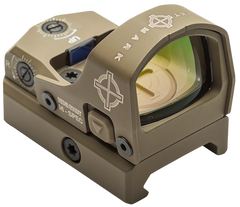 Sightmark Mini Shot M-Spec FMS 1x 21x15mm 3 MOA Red Dot Reflex Sight - Flat Dark Earth