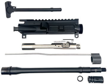 LBE Unlimited AR125RBK Ready Build Kit 12.5" CHF Barrel AR-15 Complete Upper