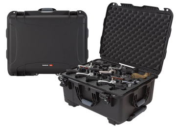 Nanuk 950 15-Up Handgun Hard Case w/Closed-Cell Foam Insert - Black