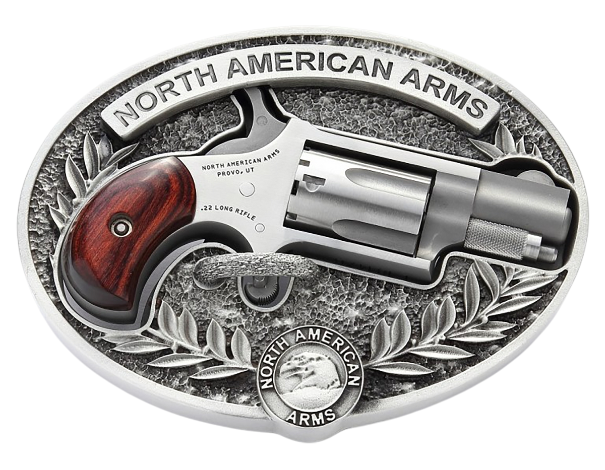 NAA 22LR-BBO Mini-Revolver 22 LR 1.13" 5-Shot SAO - Belt Buckle