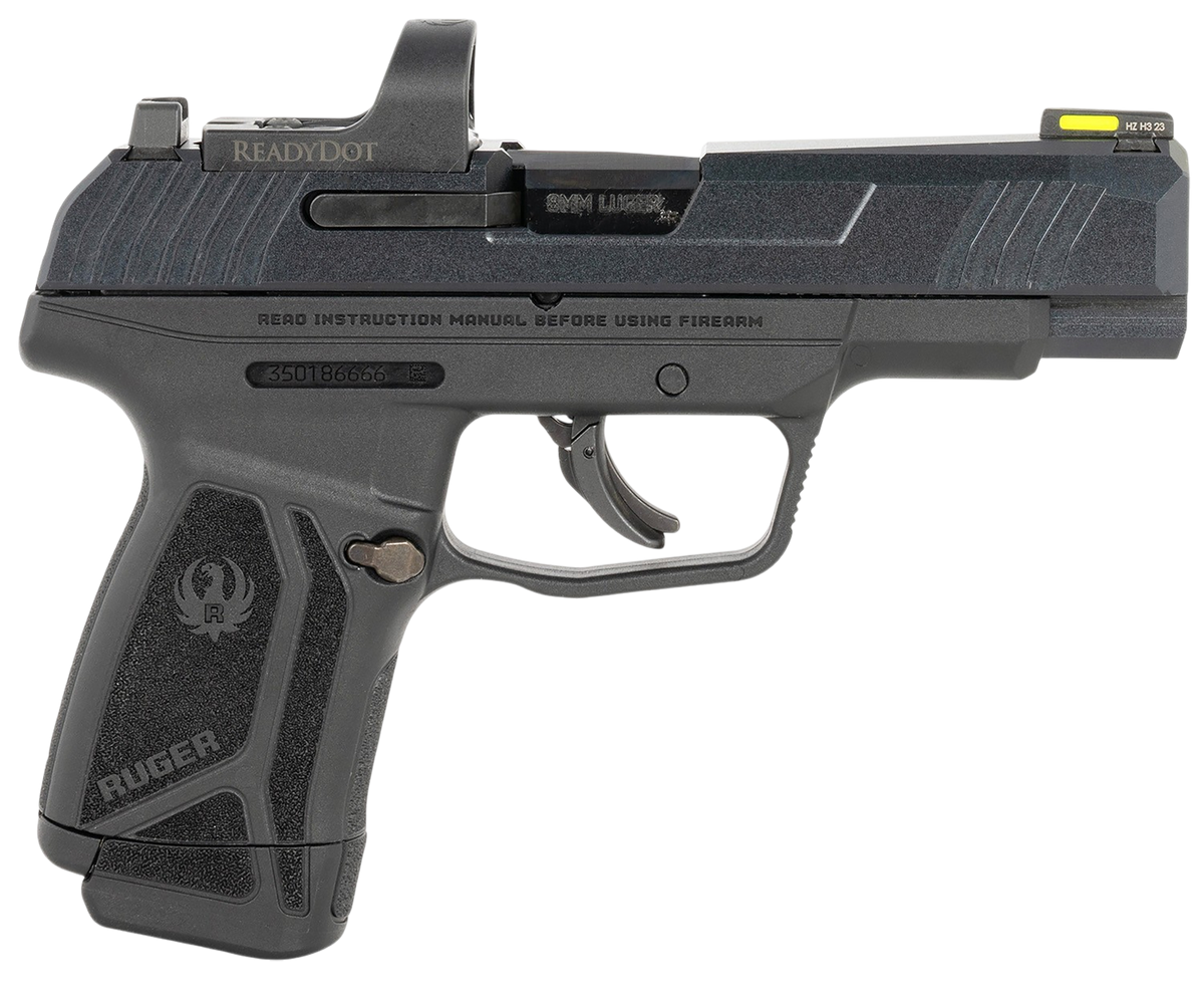 Ruger Max-9 Long RD 9mm Luger 4" 12+1 Semi-Auto Pistol