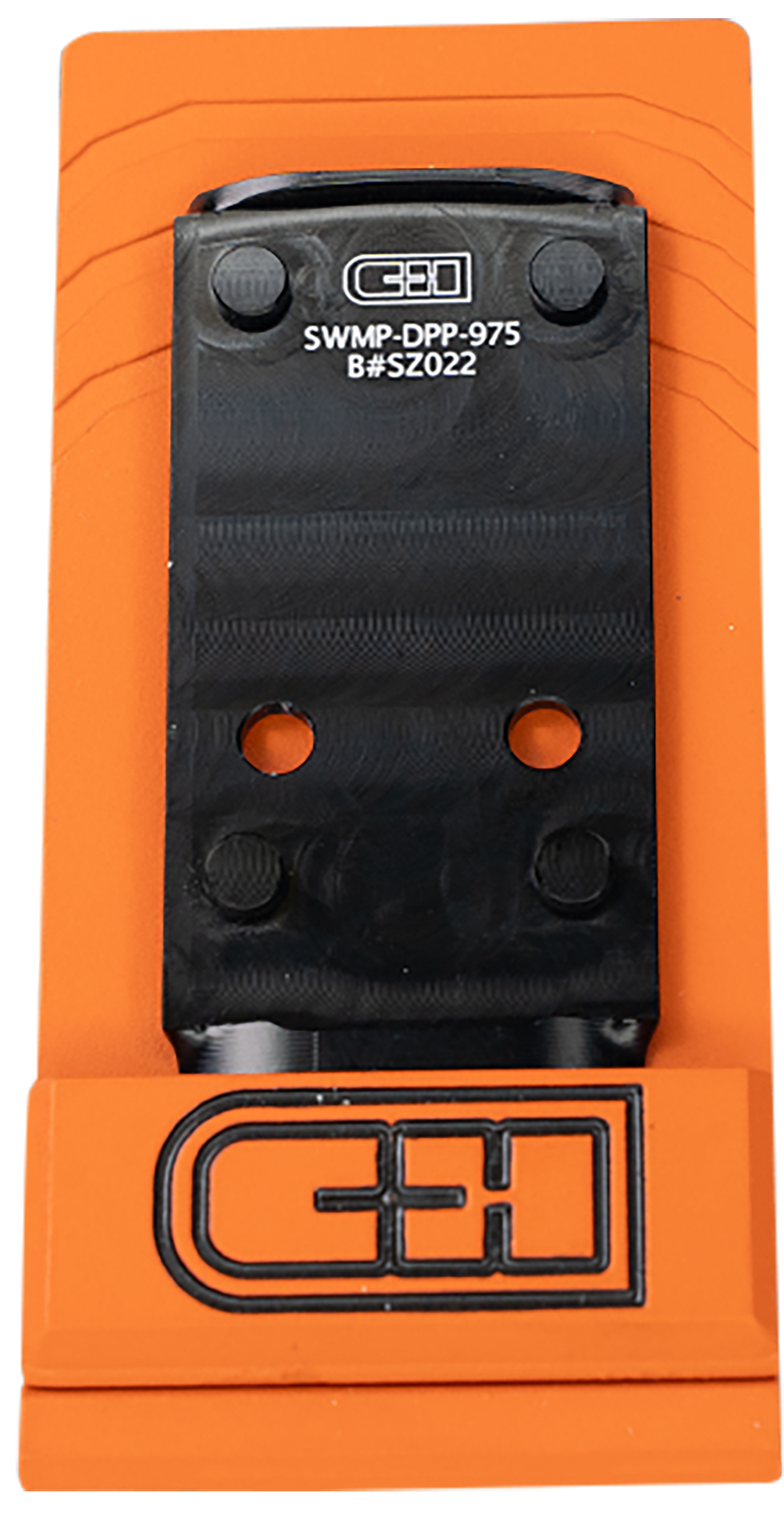C&H Precision SWMPDPP/EFLX975 Core S&W M2.0 C.O.R.E. Optic Adapter Plate - Leupold DPP or EOTECH EFLX Footprint - Black