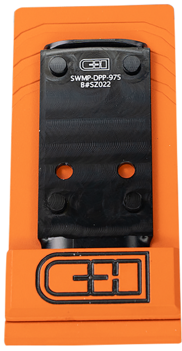 C&H Precision SWMPDPP/EFLX975 Core S&W M2.0 C.O.R.E. Optic Adapter Plate - Leupold DPP or EOTECH EFLX Footprint - Black