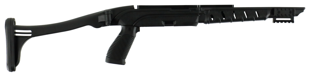 ProMag PM278 Tactical Folding Stock Black Polymer w/ Pistol Grip for Remington 597
