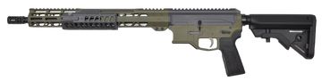 Bilson Arms BA-15FC 5.56 NATO 16" 20+1 Semi-Auto Rifle - Sniper Green/Gray Cerakote